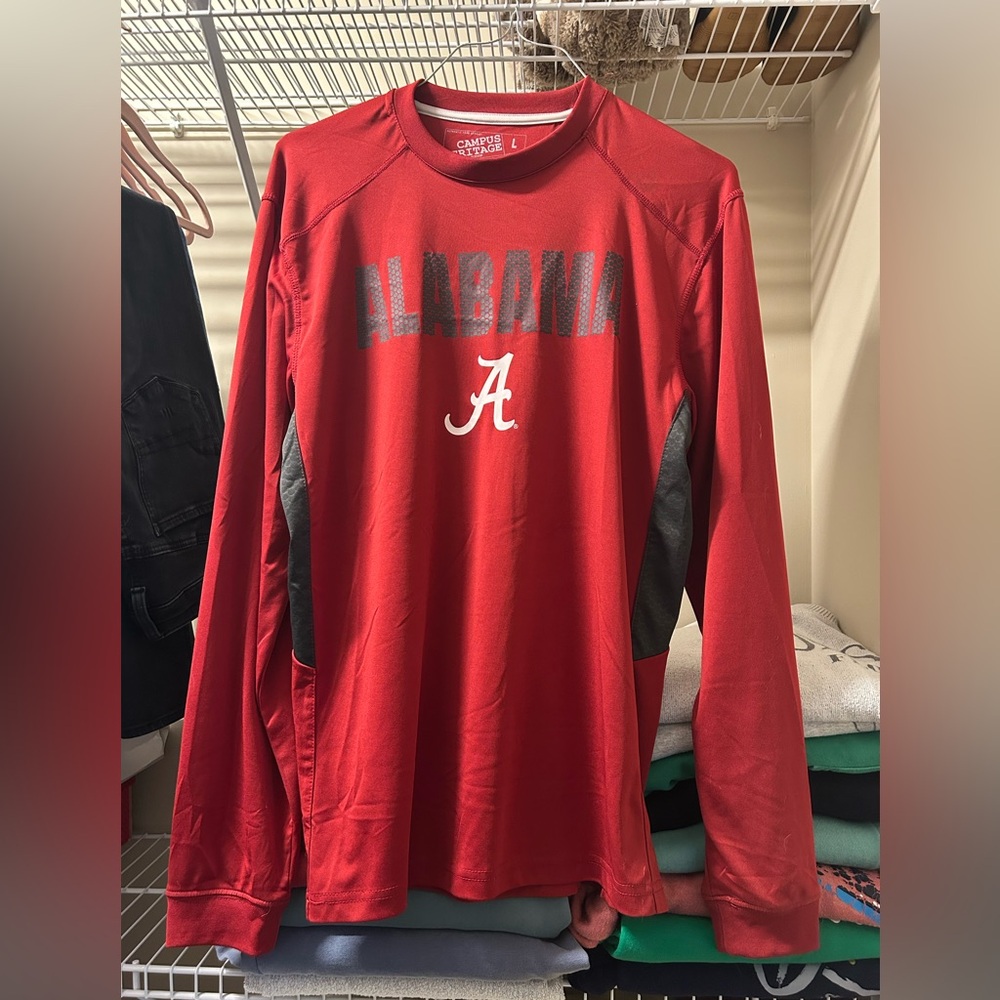 Alabama Crimson Tide Red Long Sleeve Shirt
